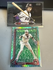 Ketel Marte-2024 Stadium Club Black & 2025 Series One Spring Parallel