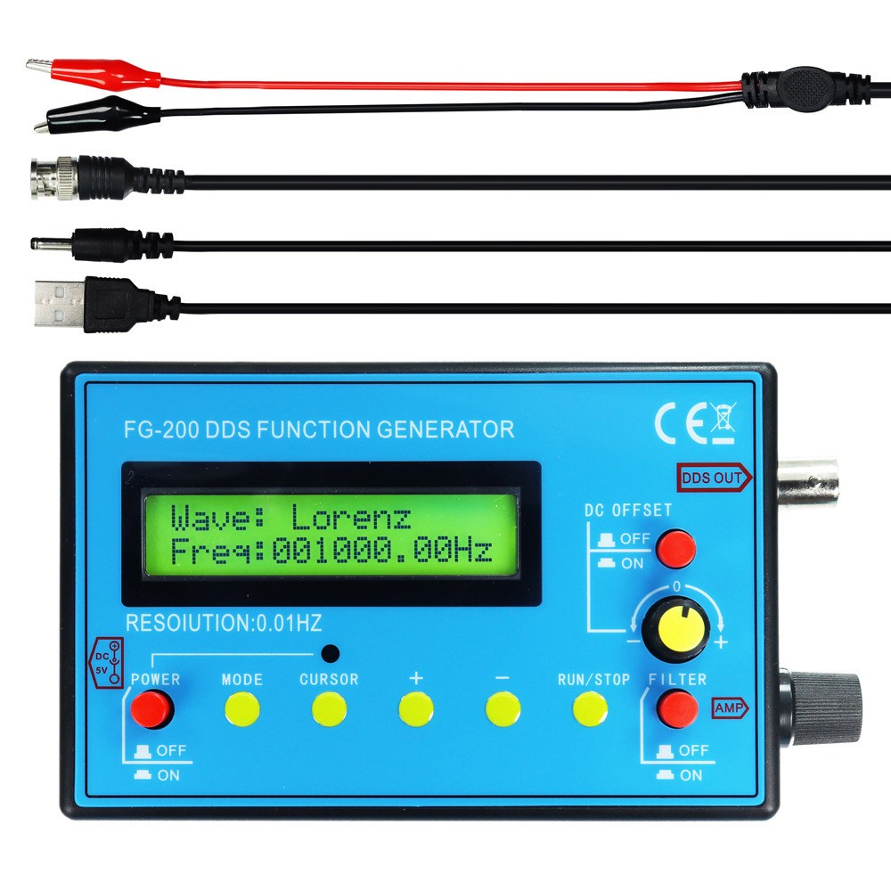 DDS Funktionssignalgenerator Signalquellenmodul Frequenzzähler 0.01Hz-500Khz
