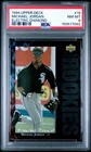 1994 UPPER DECK MICHAEL JORDAN SP ELECTRIC DIAMOND BASEBALL CARD *PSA NM-MT 8!
