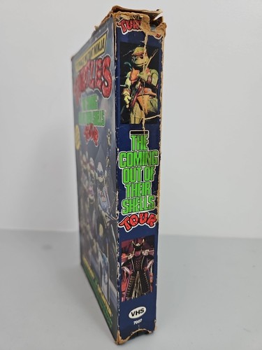 Teenage Mutant Ninja Turtles The Coming Out of Their Shells Tour VHS 1990 - Imagen 4 de 6