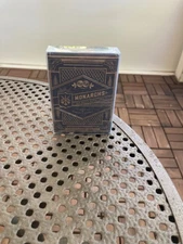 Blue TheMonarch V1 Playing Cards Deck, Theory 11, New, sealed, mint, very rare  