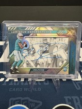 2020 Panini XR Tua Tagovailoa Luminous Endorsements RC Auto