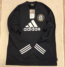 Adidas Samba Log Top DFB Deutschland Trainingsoberteil Langarm schwarz/weiß