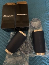 Snap-On Tools 2pc promotional Drink Cup Tumbler Travel Mug Hot/Cold Navy Blue
