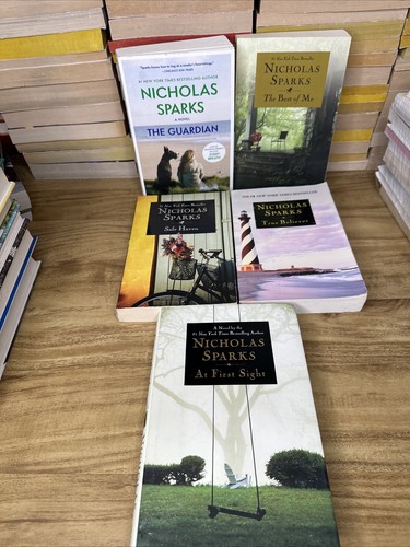 Lot of 14 NICHOLAS SPARKS HC & Paperbacks Two By Two At First Sight Every Breath - Picture 9 of 16