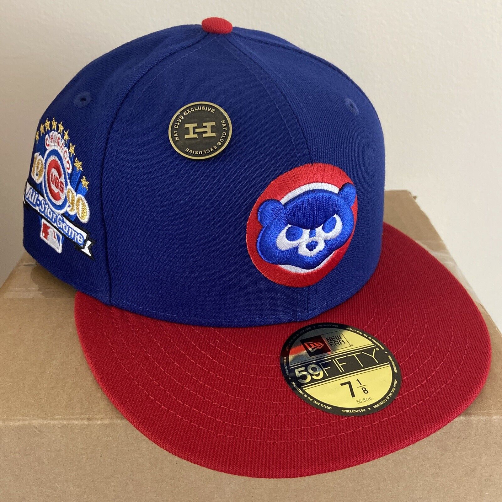 Hat Club Exclusive 2Tone Chicago Cubs 1990 ASG 5950 New Era 