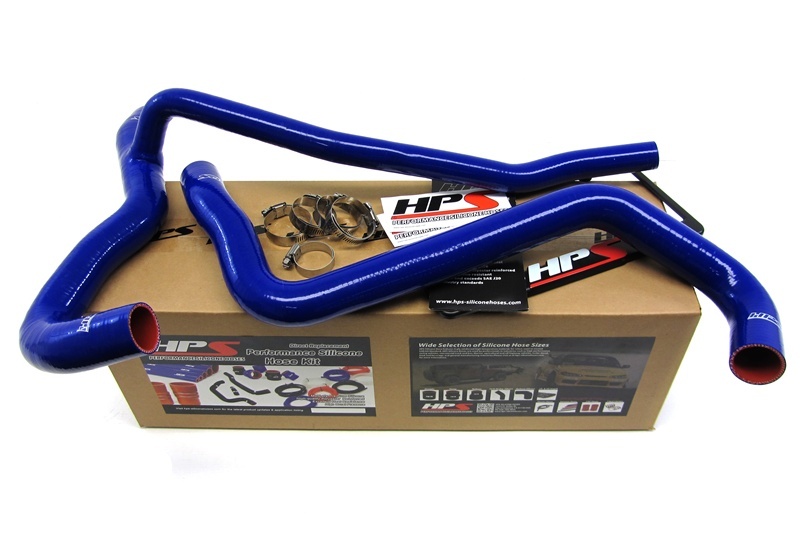 RinRin　1014 HPS Red WJ Silicone Radiator Hose Kit Coolant OEM