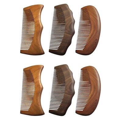3pcs Anti Statische Haar Kamm remises Tasche Kamm Bart Schnurrbart Kämme