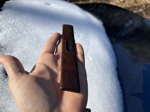 1995-2001 BMW E38 CUP HOLDER 728i 740iL 750iL 740i 735iL 735i WOOD trim panel - Picture 4 of 5