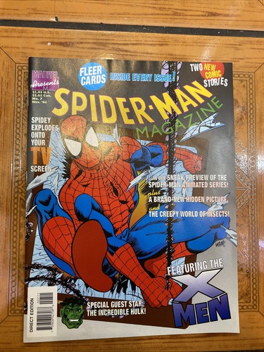 Marvel Spider-man magazine #7 : November 1994 / X-MEN ANIMATED COMIC | eBay Marvel Spider-man magazine #7 : November 1994 / X-MEN ANIMATED COMIC | eBay