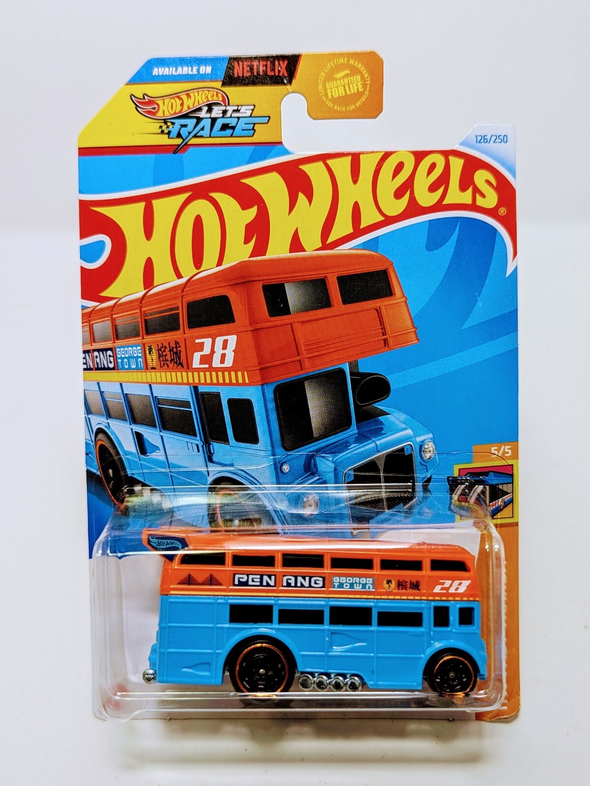 2024 Hot Wheels Case L Mainline 'Trouble Decker - INHAND