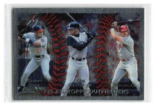 Sammy Sosa/Ken Griffey Jr./Juan Gonzalez 1999 Topps Chrome #454