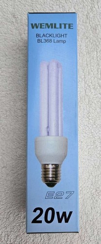 20 Watt Wemlite ES Flykiller Replacement Lamp 20W Fly Killer Bulb E27 LL20