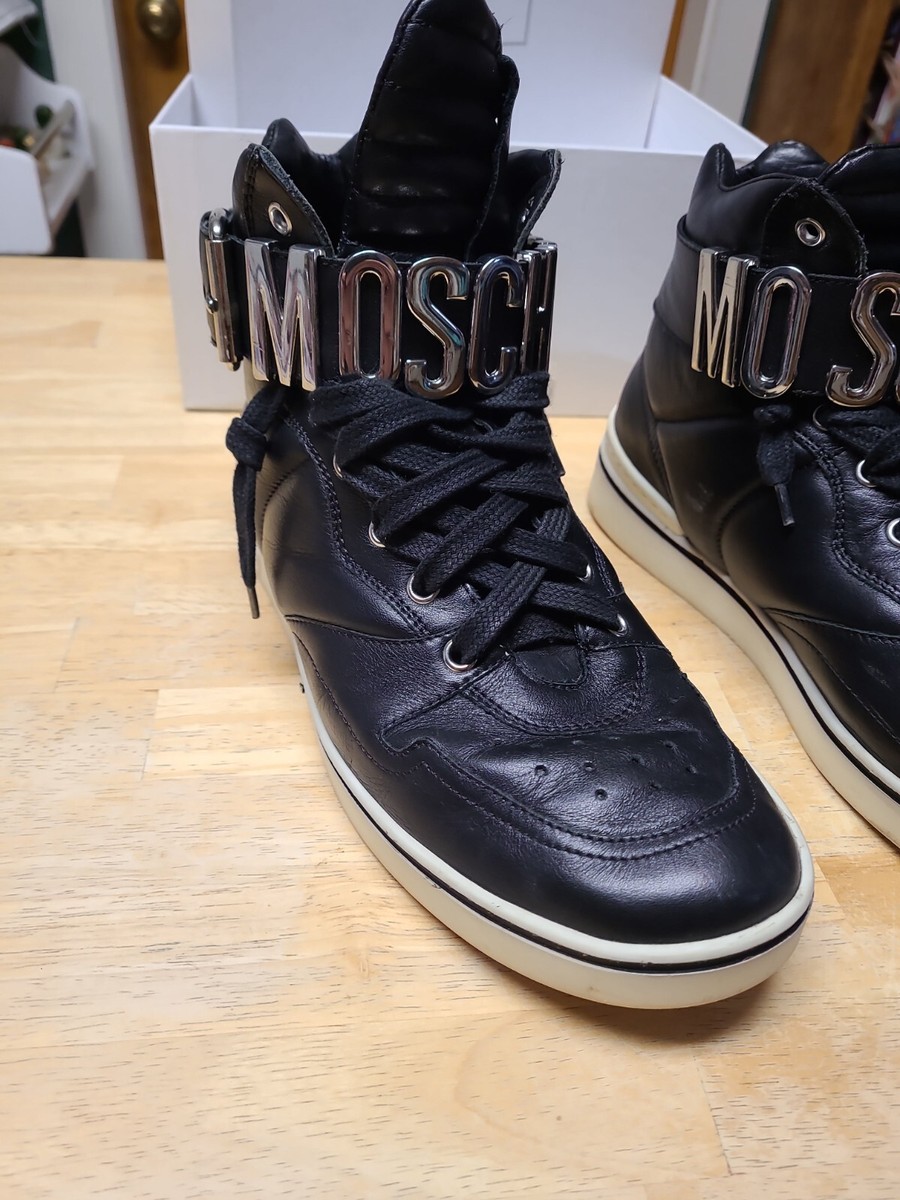 Moschino high tops hotsell