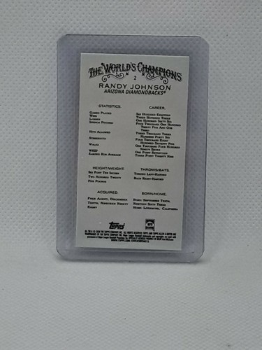 Randy Johnson 2020 Topps Allen & Ginter MINI - HOT BOX #2 - Arizona Diamondbacks - Picture 2 of 2