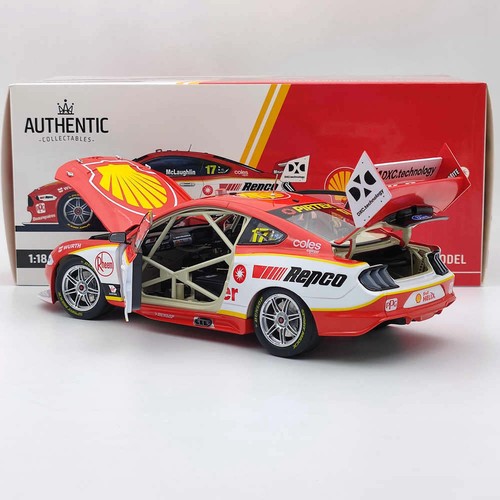 Authentic 1/18 SHELL V-POWER RACING #17 FORD MUSTANG GT 2020 SCOTT MCLAUGHLIN'S - Picture 3 of 11