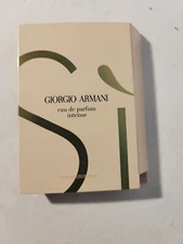 Giorgio Armani Si eau de parfum intense spray sample 0.04 oz.