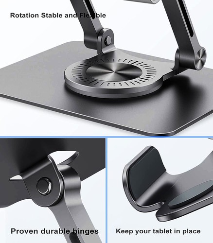 Universal Desk Stand Mobile Phone Stand Holder For Tablet iPad iPhone Samsung - Picture 21 of 21