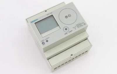 Digitaler 3-Phasen Energiezähler SIEMENS 7KT1540 E-Zähler für Wandleranschluss - Bild 1 von 4