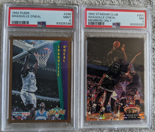 PSA Graded Basketball Cards Lot Kobe Bryant Shaquille O'Neal Chauncey Billups UD - Picture 2 of 9