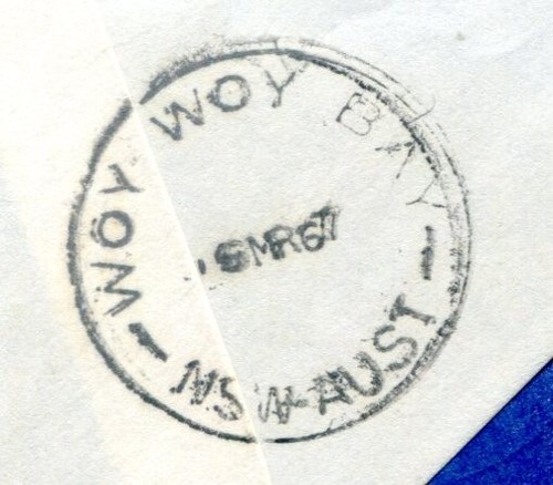 1967 Moomba Festival - Commemorative postmark on cover APM2335 - Picture 3 of 3