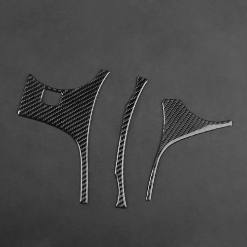 3Pcs Real Carbon Fiber Speedometer Panel Cover For Hyundai Genesis Coupe 2013-16 - Foto 9 di 23