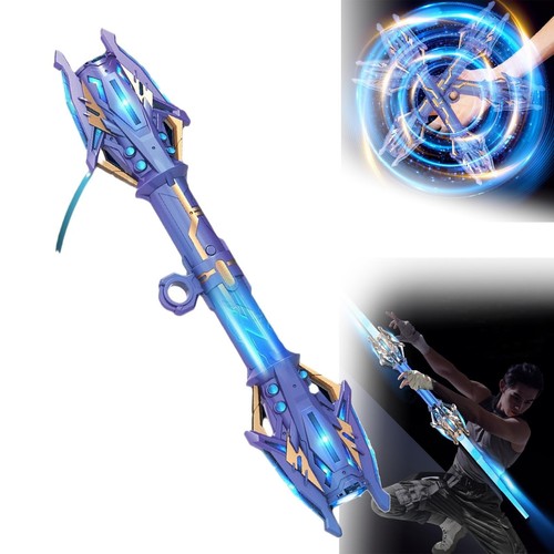 Lightsaber Fidget Spinner,2024 Nuovo Fidget Spinner Light Saber Doppia Testa Caldo - Foto 22 di 30