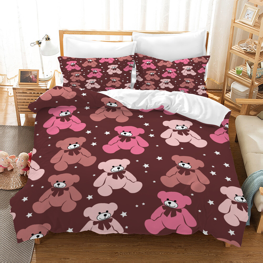 3D CKunstoon Teddy Bear Quilt Startseite Duvet Startseite Comforter Startseite Pillow Case 83 3D CKunstoon Teddy Bear Quilt Startseite Duvet Startseite Comforter Startseite Pillow Case 83