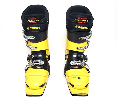 CRISPI CXR Racing 75mm Telemark Ski Boots Men's MP 27 | eBay CRISPI CXR Racing 75mm Telemark Ski Boots Men's MP 27 | eBay