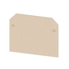 0460560000, WEIDMULLER, End plate, 1.5 mm, beige, Direct mounting, Lot of 5