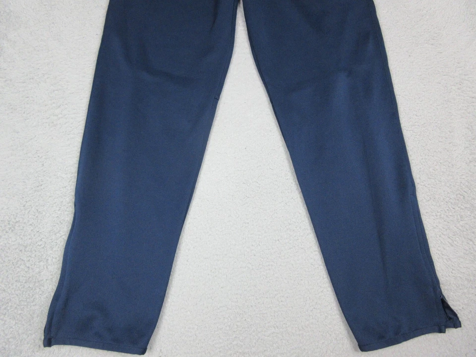 Pantalones deportivos Adidas para niños extra grandes azul con logotipo cordón 26X30 Foto 2 de 4