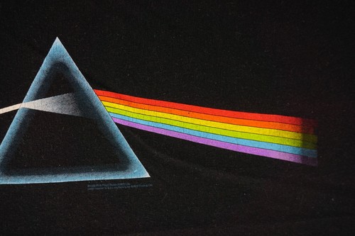 Vintage 1998 Pink Floyd Dark Side of the Moon shirt fits modern large rock band - Picture 8 of 17