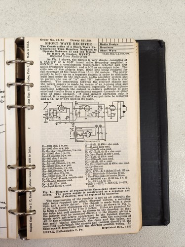 LeFax data sheets, 96 data sheets titles, with Wilson Jones # 310-28 binder - Picture 7 of 18