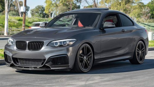 2014 - 2021 BMW 2 SERIES, M235i, M240i, CONVERTIBLE FRONT BUMPER COVER OEM USED - Picture 24 of 24