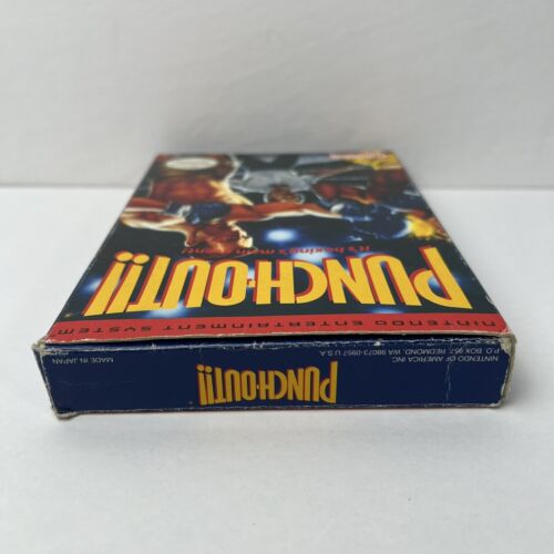Punch-Out (Nintendo NES, 1990) Authentic - Complete CIB - TESTED & Working ! - Picture 3 of 22
