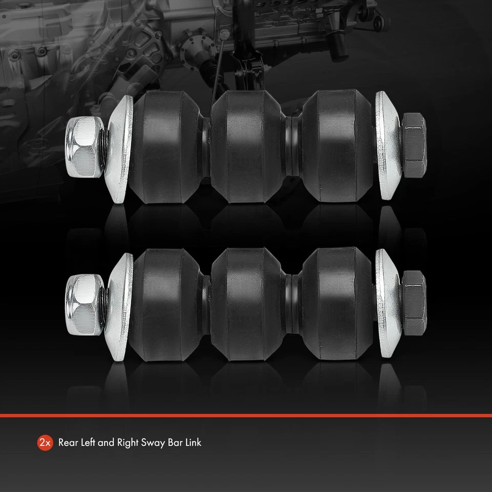 Eslabón de barra estabilizadora trasero 2 piezas para Buick Electra LeSabre Cadillac Oldsmobile Pontiac Foto 3 de 4