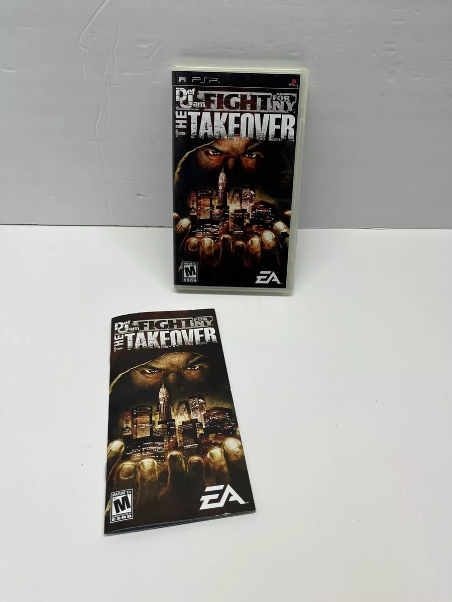 Def Jam Fight for NY The Takeover, Item, Box, and Manual