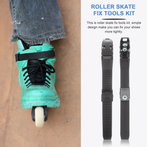 Patín sobre ruedas Hebilla Correas Zapatos de patinaje Hebillas de patín Correas de patín reemplazables - Imagen 9 de 12