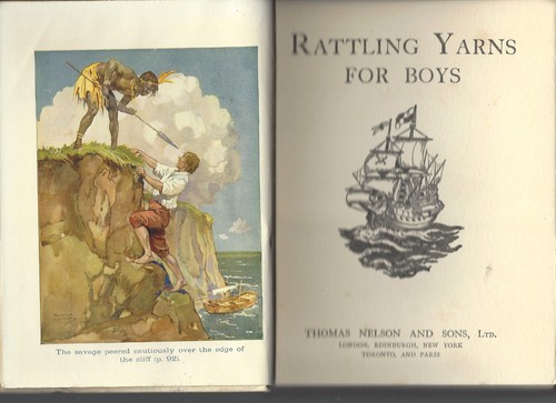 RATTLING YARNS FOR BOYS Thomas Nelson and Sons, Ltd. circa 1930 HB - Picture 3 of 3