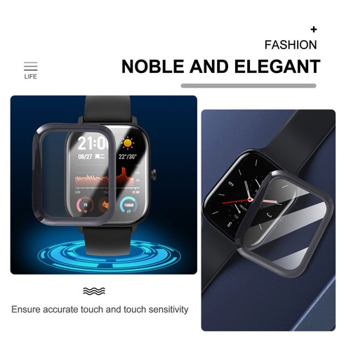 5PCS Smartwatch Bumper Shell Screen Protector Case Watch Scratch- Proof Cover - Picture 11 of 12