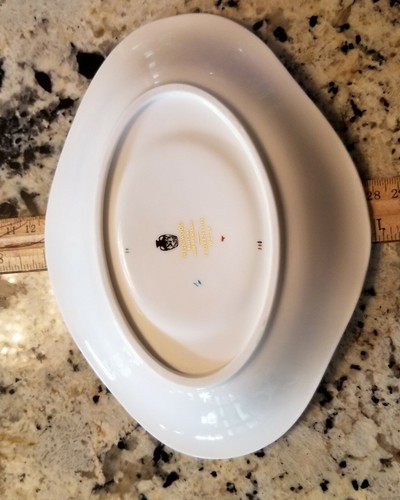 WEDGWOOD FLORENTINE Gravy Boat & Underplate 2 piece TURQUOISE W2714 circa 1931 - Bild 11 von 12