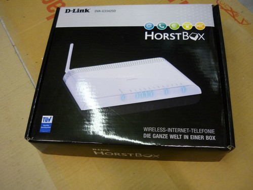 D-Link 54 4 10/100Mbit Wireless G Router Horstbox - Bild 1 von 3