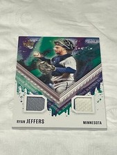 2021 Panini Diamond Kings Ryan Jeffers DK Materials Dual Patch Minnesota Twins