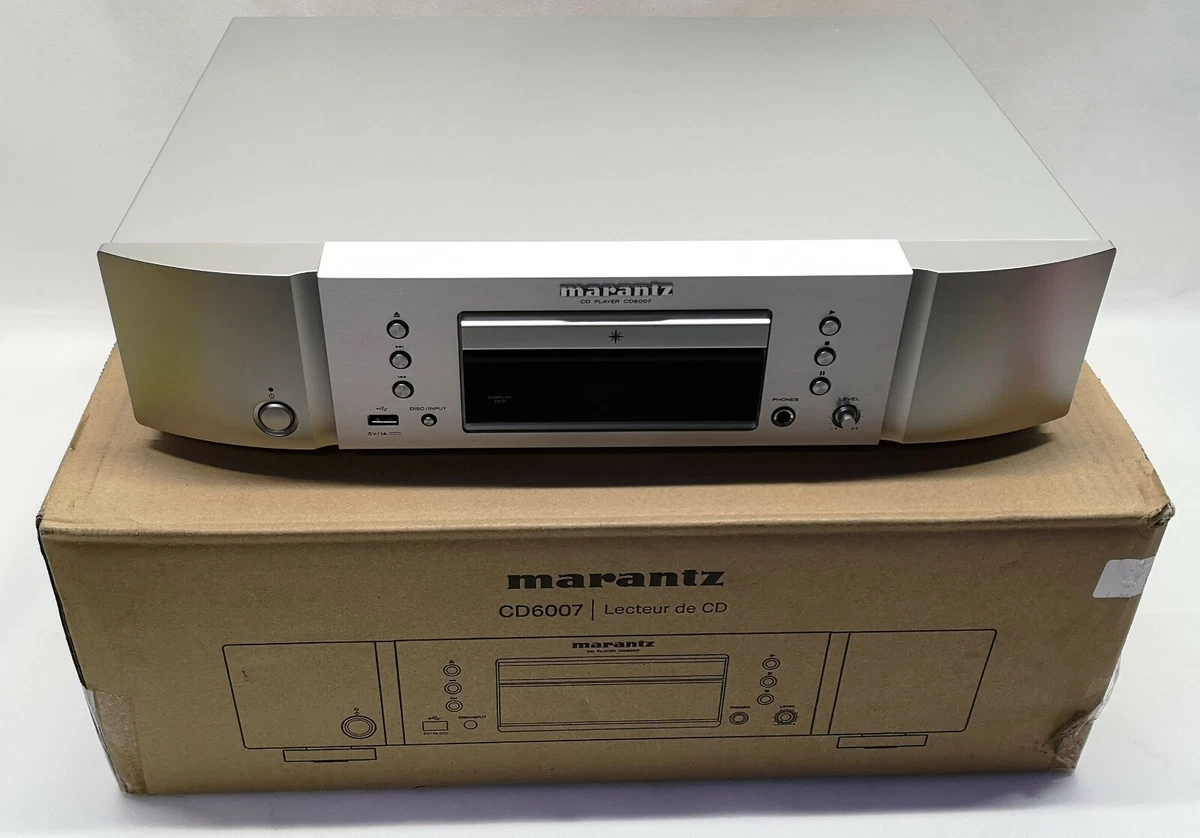 Marantz CD6007 Home Audio CD Player Silver-Gold OPEN-BOX#