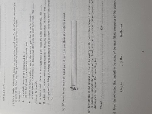 Theory of Music Exams and Model Answers Syllabus Grade 8 2007 - Picture 8 of 8