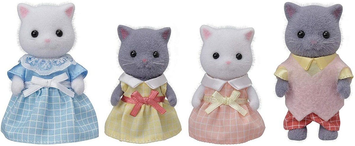 Sylvanian Families Calico Critters Persian Cat Family FS-36