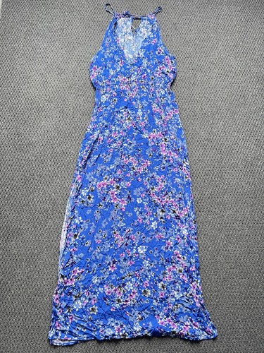 Minkpink Lilac Fields Maxi Dress Women’s Size Large In Blue NWT RRP$89.95 - Picture 8 of 19