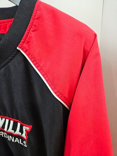 Louisville Cardinals 2XL Windbreaker Pullover Sweatshirt Wagner Wear - Picture 7 of 16