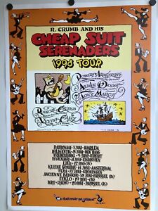 R-CRUMB-AND-HIS-CHEAP-SUIT-SERENADERS-1998-EUROPEAN-TOUR-POSTER