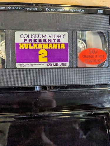 Hulk Hogan Hulkamania 2 WWF Wrestling VHS Tape*Good Condition*1987 Vintage - Picture 15 of 19